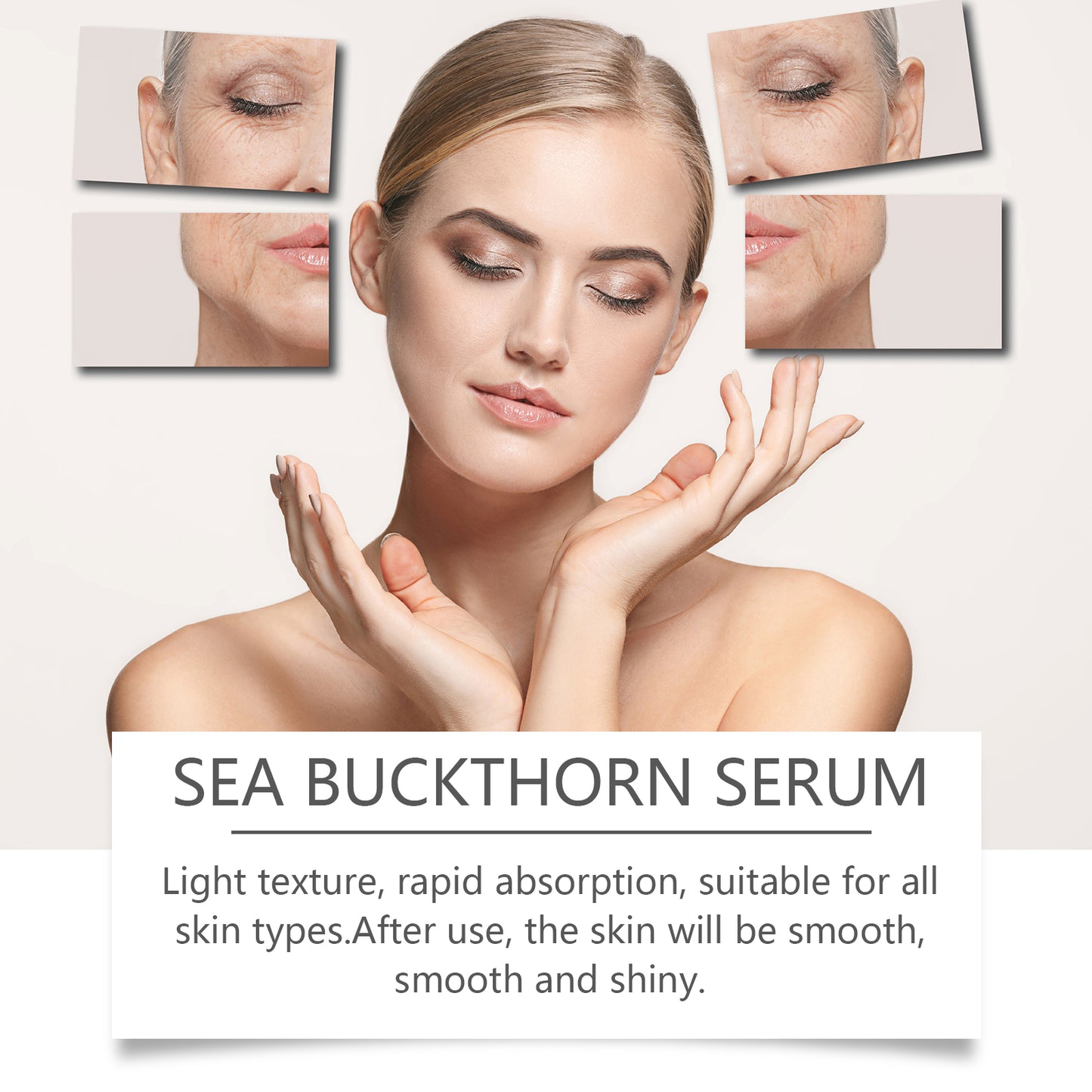 West&Month Sea Buckthorn Moisturizing Essence Gentle Moisturizing Hydrating Moisturizing Firming Skin Tender Essence