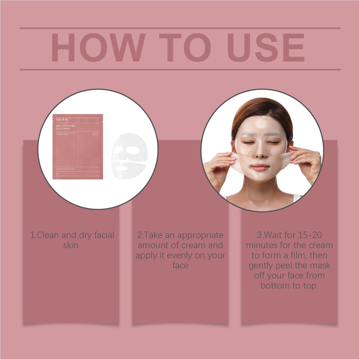Collagen Mask Facial Treatment Plump And Tender Skin Hydrating Mask