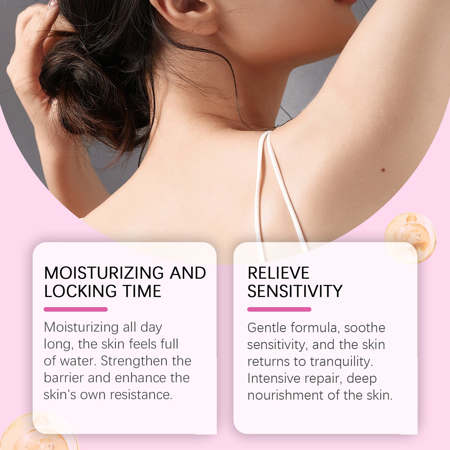 OceAura Body Moisturizing Care Cream Nourishes Moisturizing Dry And Tender Skin Nourishing Care Cream
